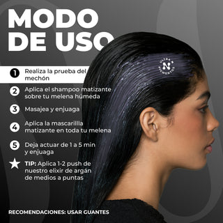 Mascarilla Matizante Negro 300ml