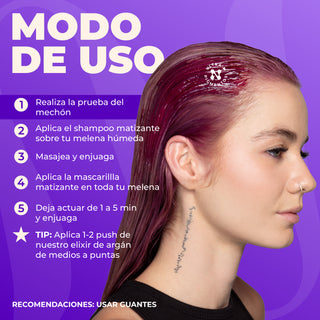 Shampoo Matizante Violeta 300ml