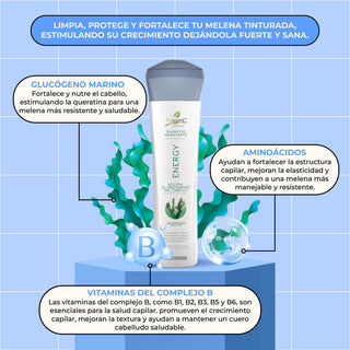 Shampoo Energy Naissant tratamiento crecimiento capilar