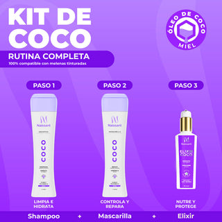 Shampoo Hidratante de Coco