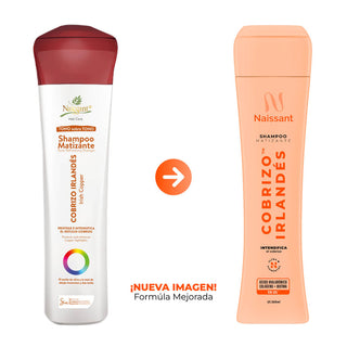 Shampoo Matizante Cobrizo Irlandés 300 ml