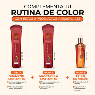 Shampoo Matizante Rojo Fuego 300ml