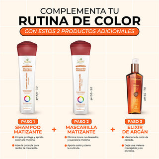 Shampoo Matizante Cobrizo Irlandés 300 ml