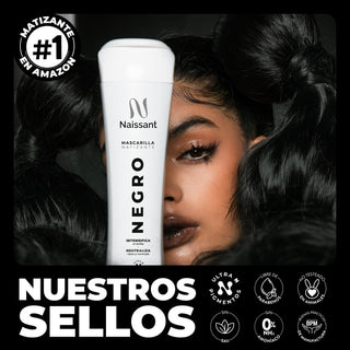 Mascarilla Matizante Negro 300ml