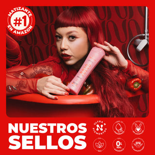 Shampoo Matizante Rojo Fuego 300ml