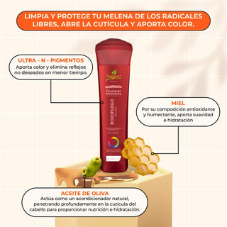 Shampoo Matizante Rojo Fuego 300ml